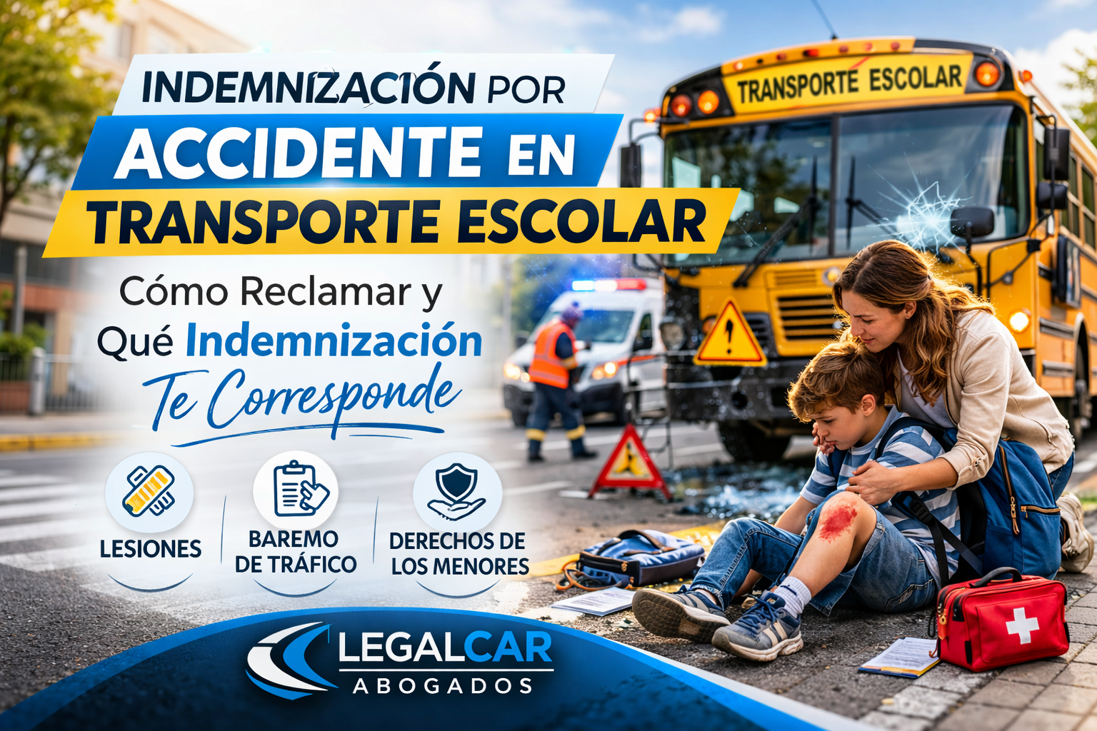 indemnizacion accidente transporte escolar