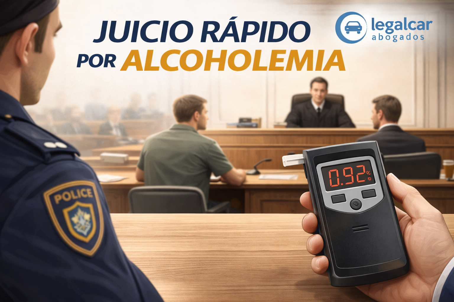 juicio rapido por delito de alcoholemia