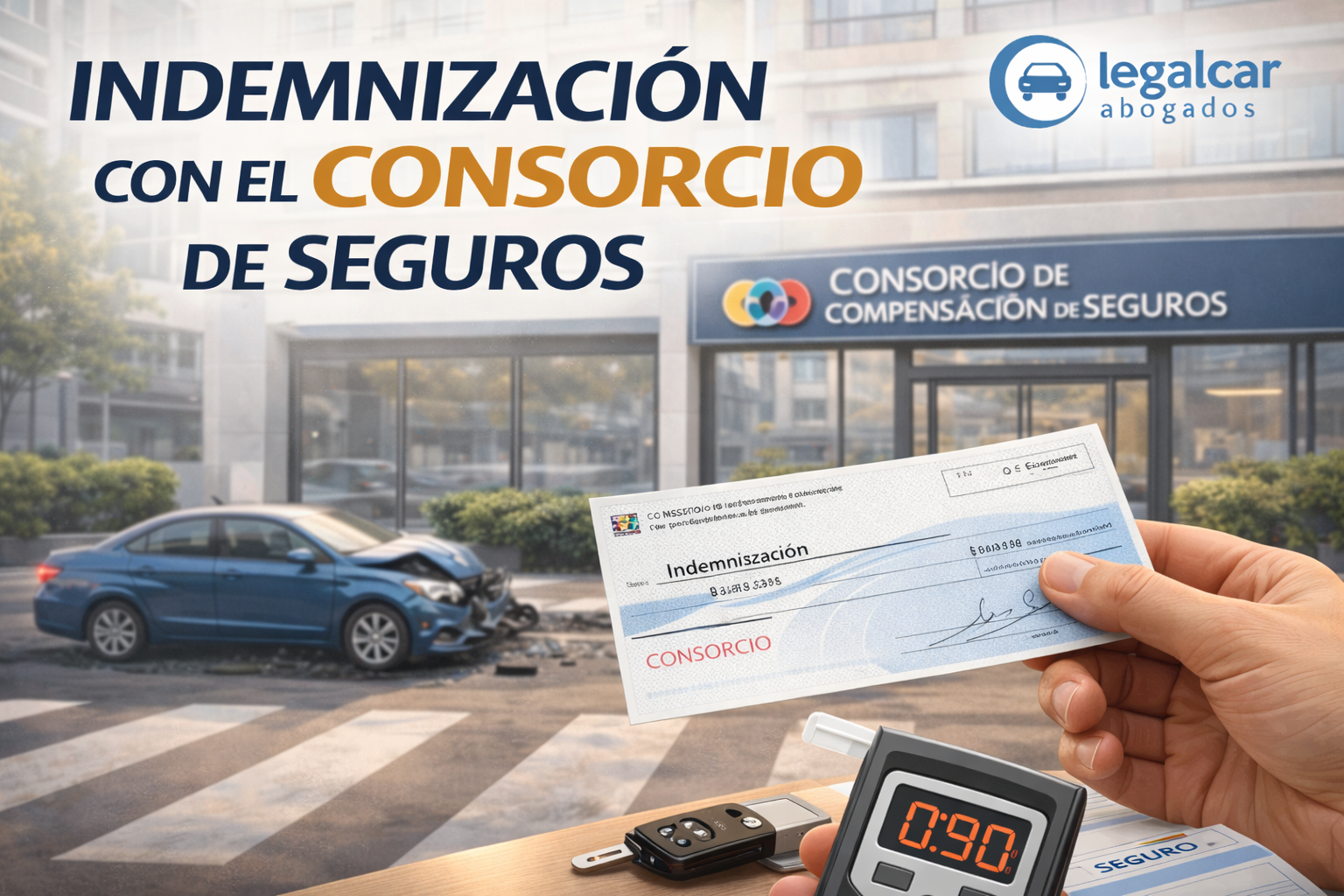 Indemnizacion con el consorcio de compensacion de seguros