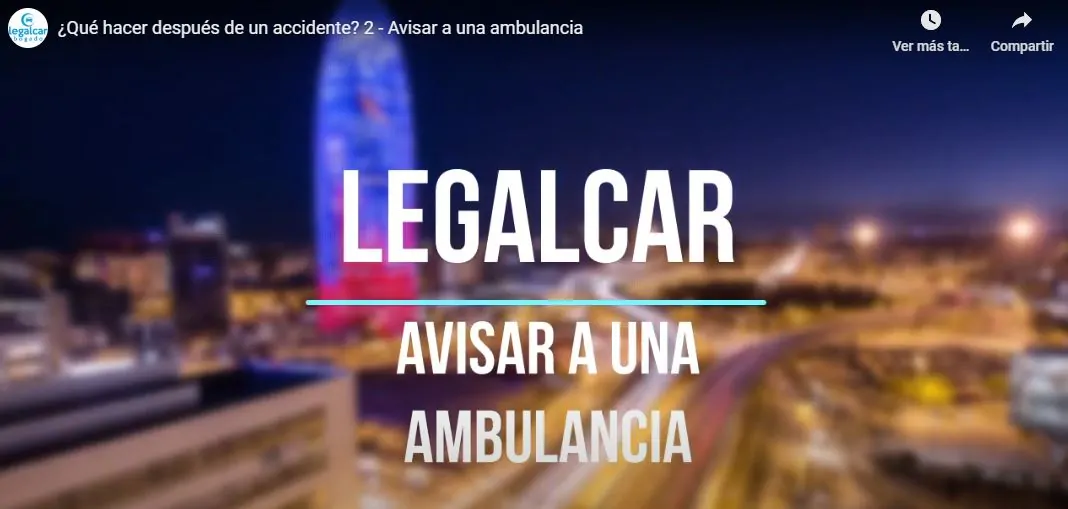 Llama a una ambulancia Paso 2